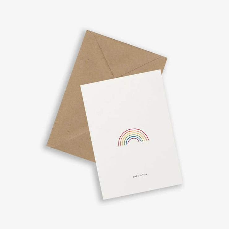 Carte Rainbow "Lucky In Love" - Kartotek