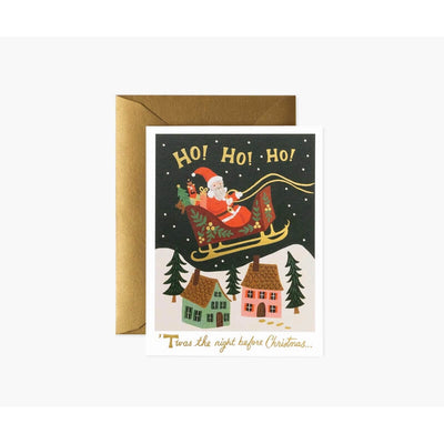 Carte Christmas Ho Ho Ho - Rifle Paper Co