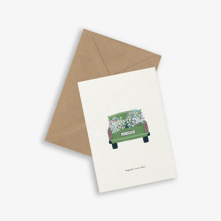 Carte "Wedding Car" - Mark's