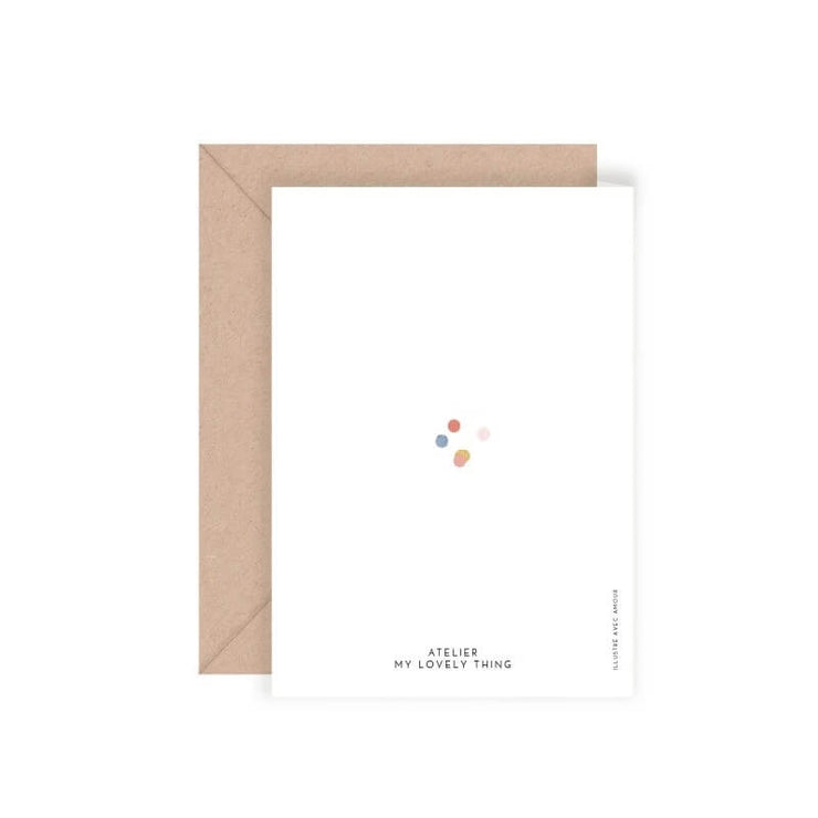 Carte double Happy Birthday Fille - My Lovely Thing