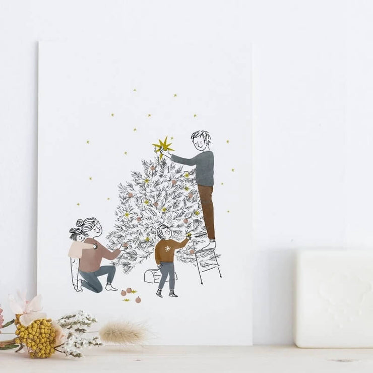 Carte Sapin Joyeux Noël - My Lovely Thing