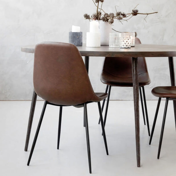 Chaise Found Marron - House Doctor