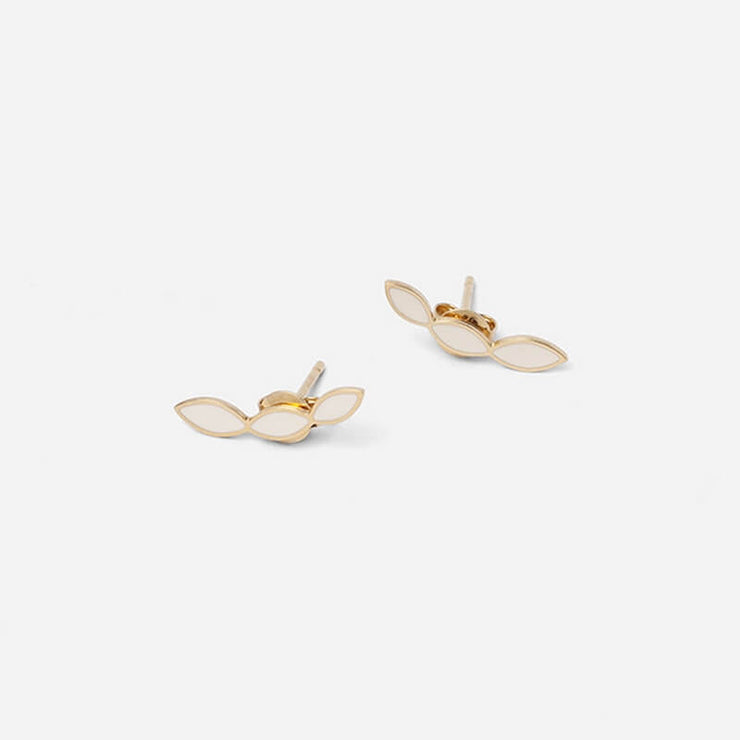 Boucles d'oreilles Brook - Ivoire