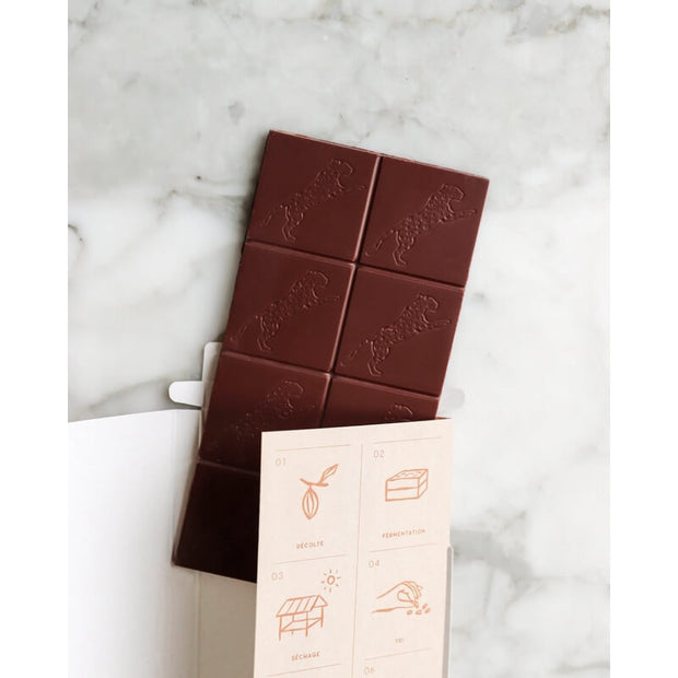 Tablette de Chocolat Pécan Tonka - Carrés Sauvages