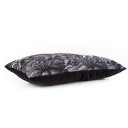 Coussin Jungle Velvet Noir - Present Time