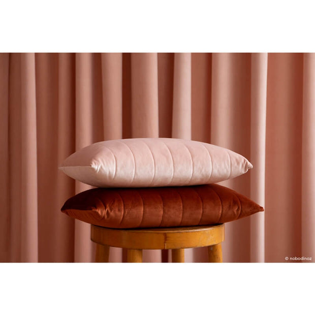 Coussin Akamba Velours Marron - Nobodinoz