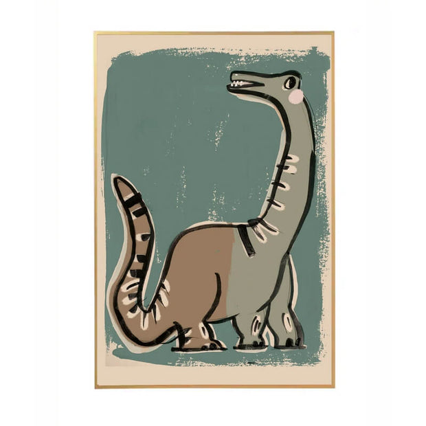 Affiche Dino Vert - Studiloco