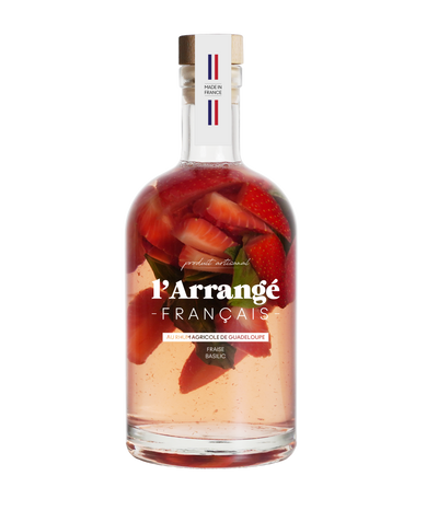 Rhum Arrangé : Fraise - Basilic