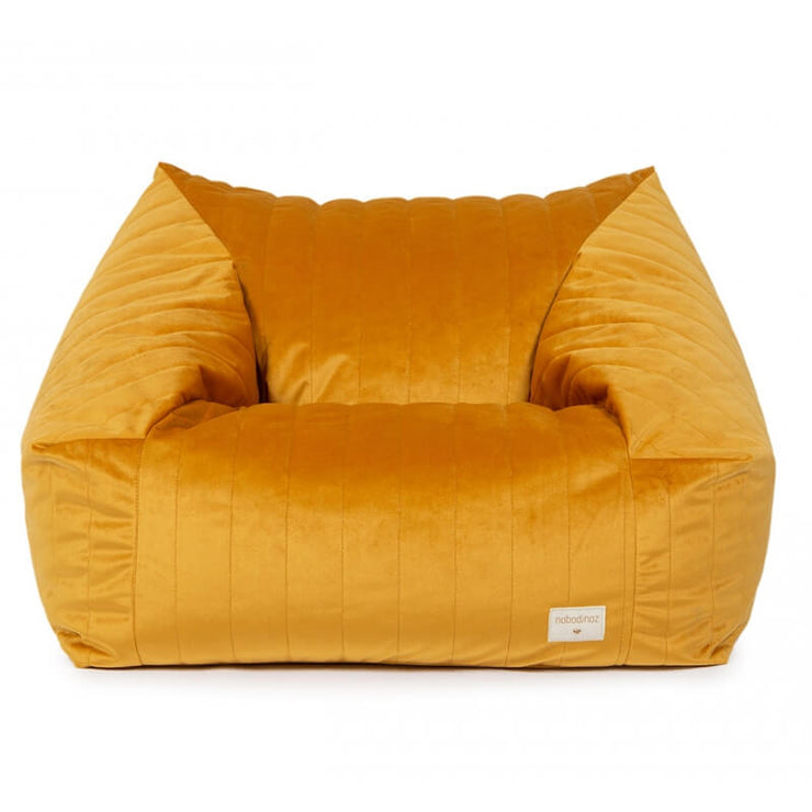 Pouf Chelsea Farniente Yellow - Nobodinoz