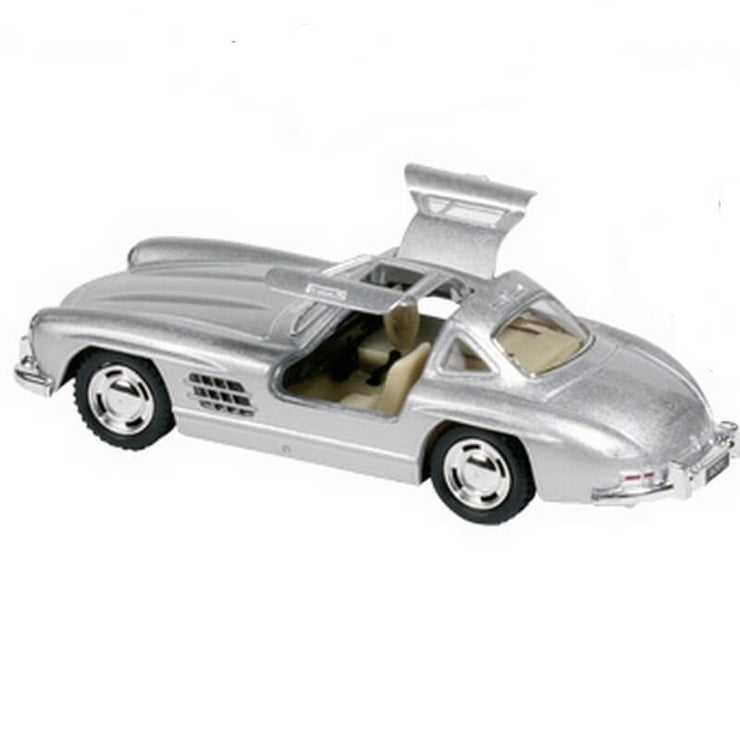 GOKI-mercedes-300-SL-retrofriction-gris-jouet-de-collection