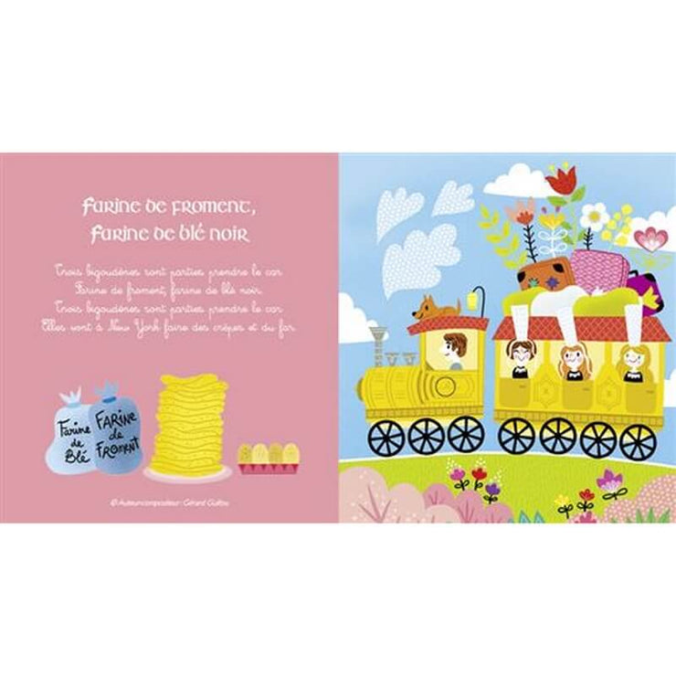 Livre musical - Mes premières chansons bretonnes
