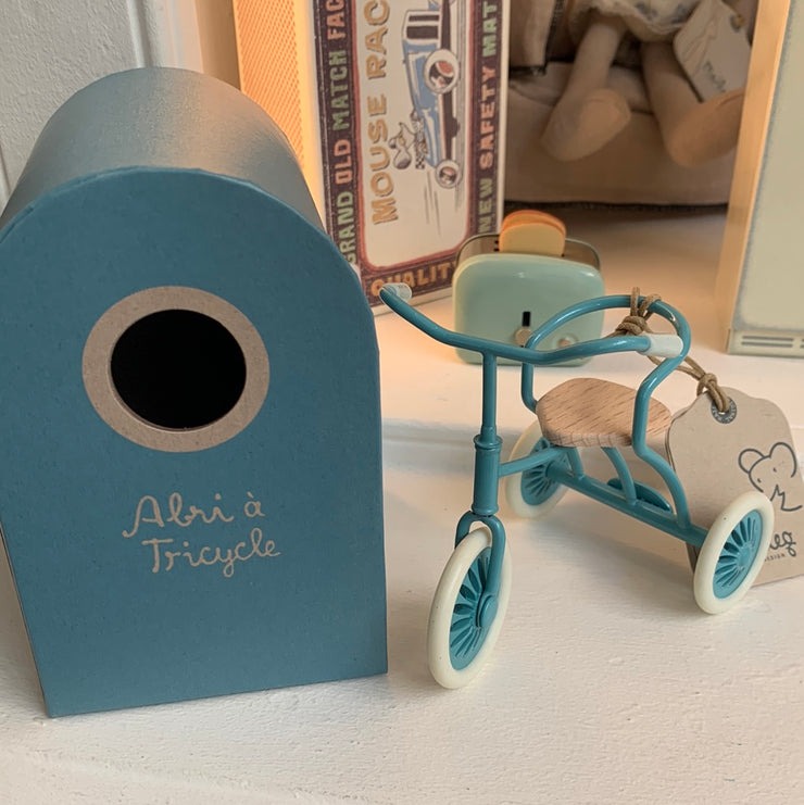 Abri à tricycle Bleu Petrol