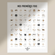 Affiche "Mes Premières Fois" - Les Petites Dates