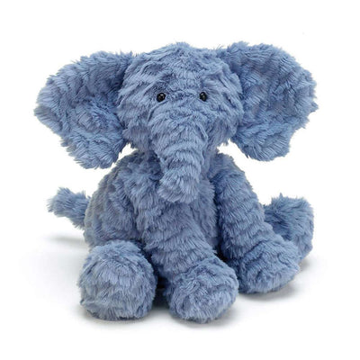 JELLYCAT - Doudou éléphant bleu Fuddlewuddle