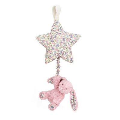 JELLYCAT - Doudou musical lapin Blossom tulip