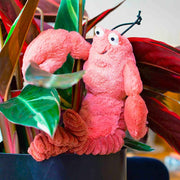 JELLYCAT - Peluche homard rose.