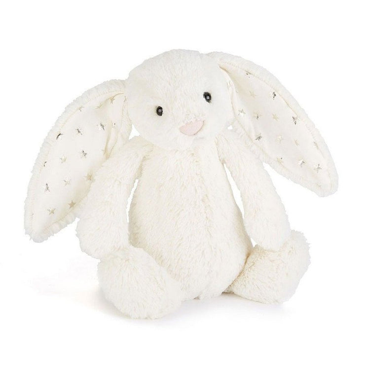 JELLYCAT - PELUCHE - CHATON BASHFUL BLANC - MOYEN - Boutique