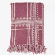 Couvre-Lit Tissé Fuchsia - Madam Stoltz