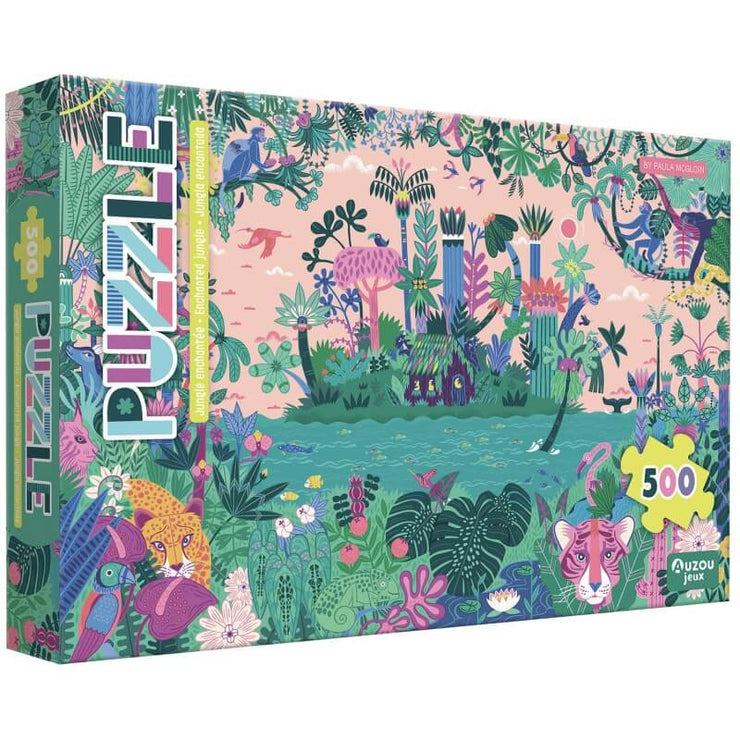 Puzzle Jungle Enchantée - Auzou