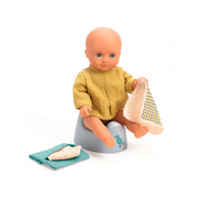Kit Pot et Lingettes Pour Poupons - Djeco