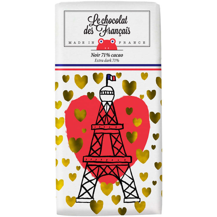 LE CHOCOLAT DES FRANCAIS - Chocolat noir bio 71%