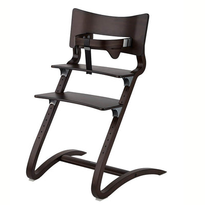 LEANDER - Chaise haute évolutive bois foncé