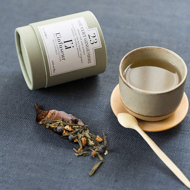 L'infuseur-Thé Vert Gingembre bio