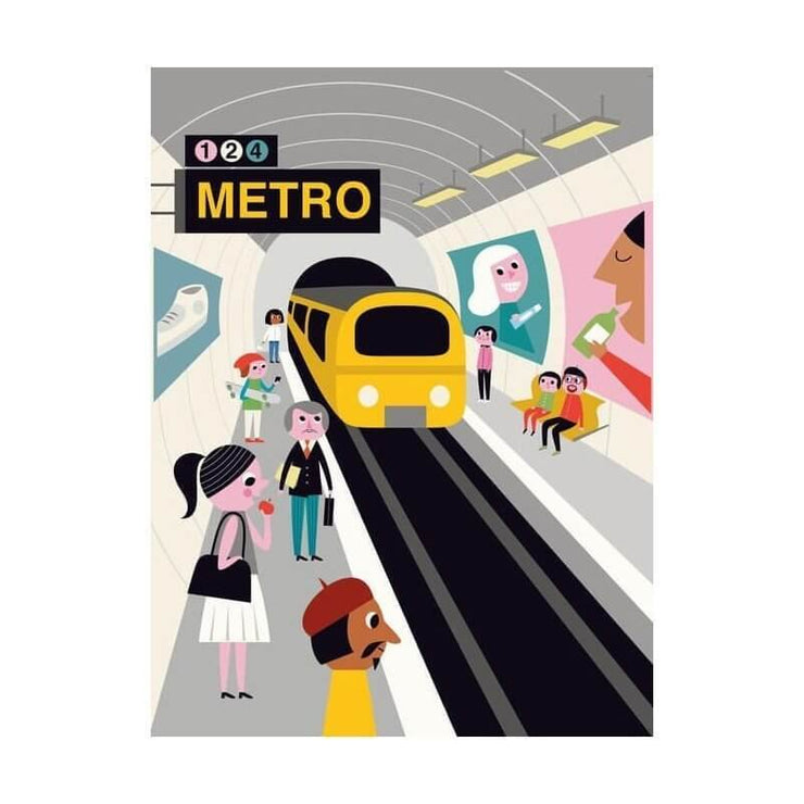 Imagier La Ville - le métro
