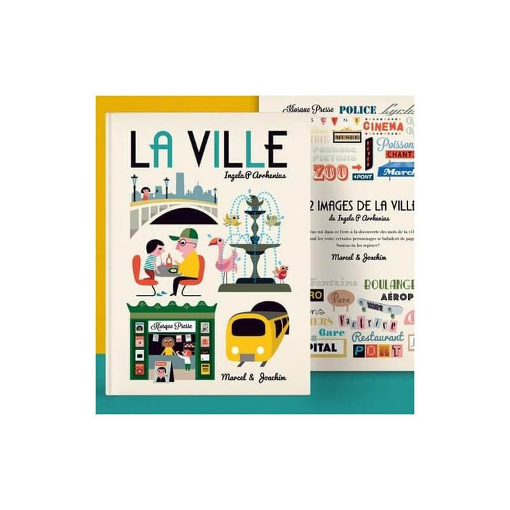 Livre enfant Marcel & Joachim - La Ville