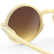 Lunettes de Soleil Ronde Junior "Glossy Ivory" - Izipizi