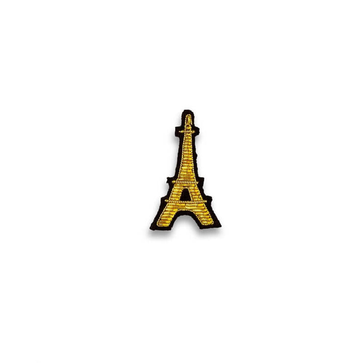 Broche Brodée Tour Eiffel - Macon et Lesquoy