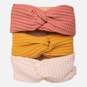 MALOU & MARIUS - bandeau ocre - 100% coton