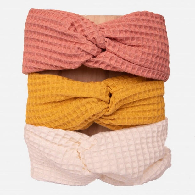 MALOU & MARIUS - bandeau ocre - 100% coton