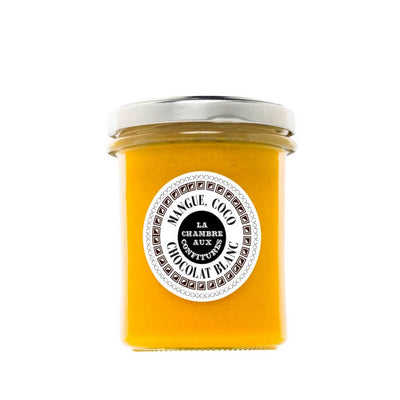 Confiture Mangue Coco Chocolat Blanc - La Chambre aux Confitures