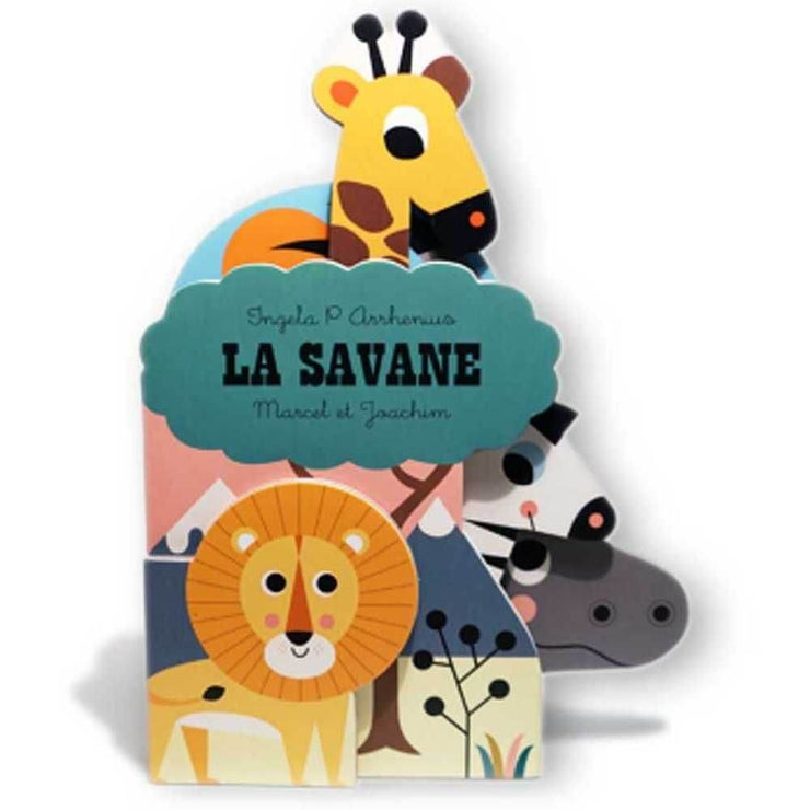 Livre illustré La Savane - Marcel & Joachim