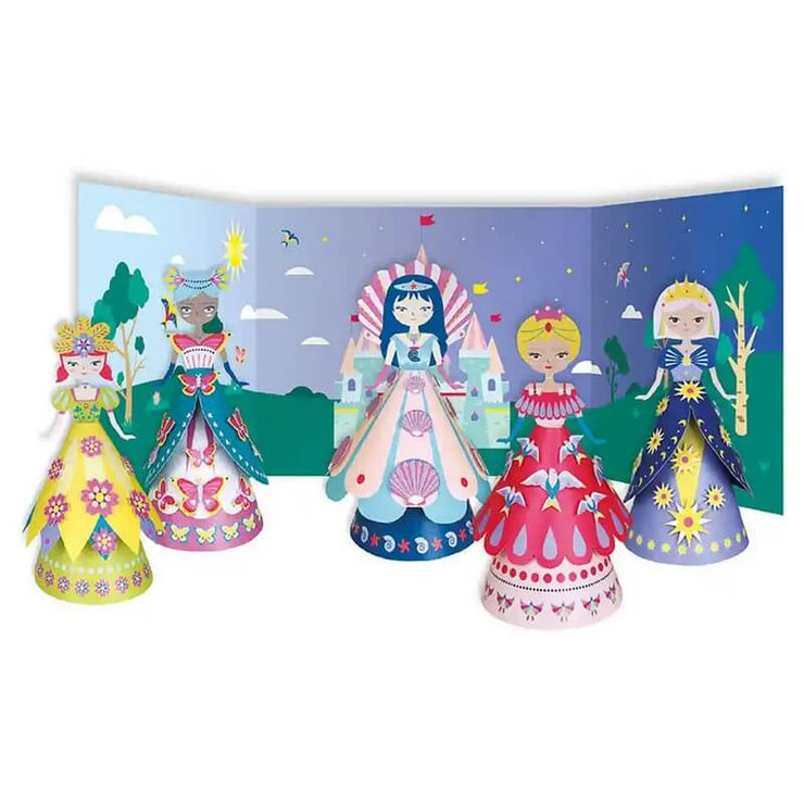 Mes Princesses Enchantées en Paper Art - Auzou
