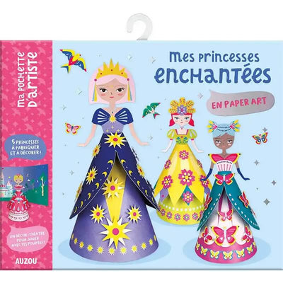 Mes Princesses Enchantées en Paper Art - Auzou