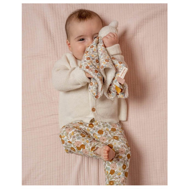 Doudou mouchoir Miffy Vintage Flowers - Little Dutch