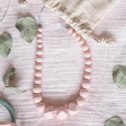 MINTY WENDY - Collier d'allaitement en silicone alimentaire rose - Constance