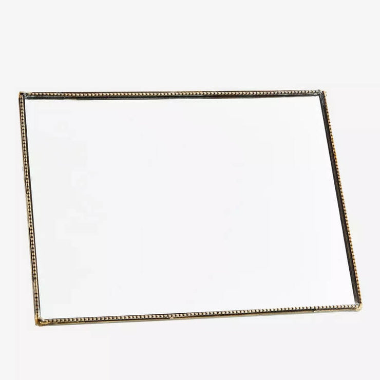 Miroir Horizontal Antique Brass - Madam Stoltz