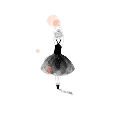 Carte de voeux - Ballerine