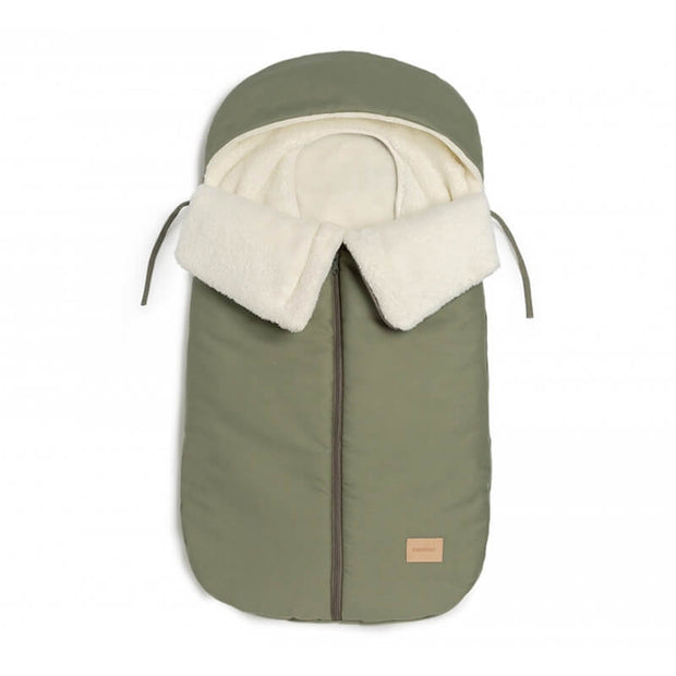 Chancelière Imperméable de Poussette Olive Verte - Nobodinoz