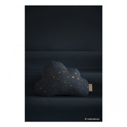Coussin cloud coton bio - Stella Blue