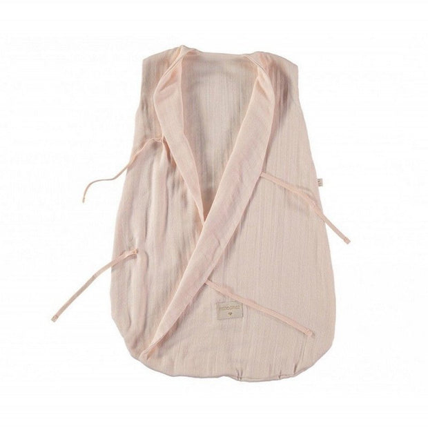 Gigoteuse Dreamy en coton bio rose poudré - Nobodinoz