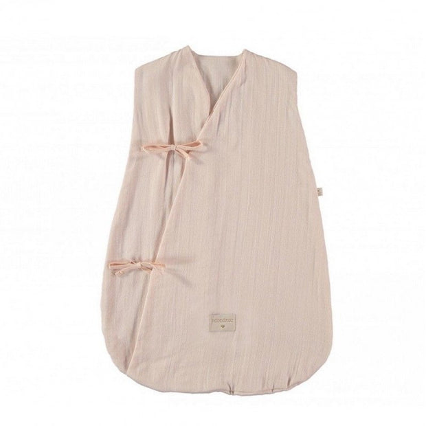 Gigoteuse d'été en coton bio rose pâle - Nobodinoz