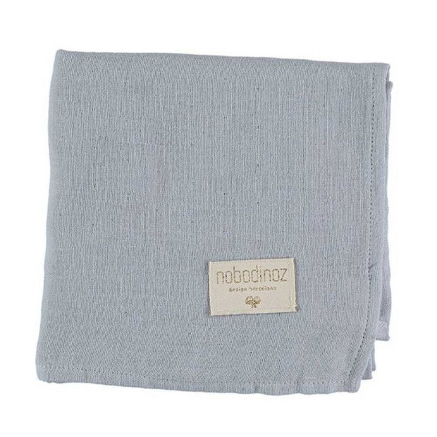 Lange Baby Love bleu ciel en coton bio - Nobodinoz