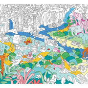 Coloriage géant thème Jungle - Omy Design&Play