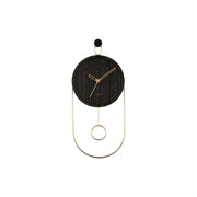 Pendule Wall Clock Swing Noir - Karlsson