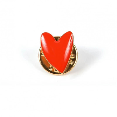 Pin's coeur rouge Cranberry - Titlee