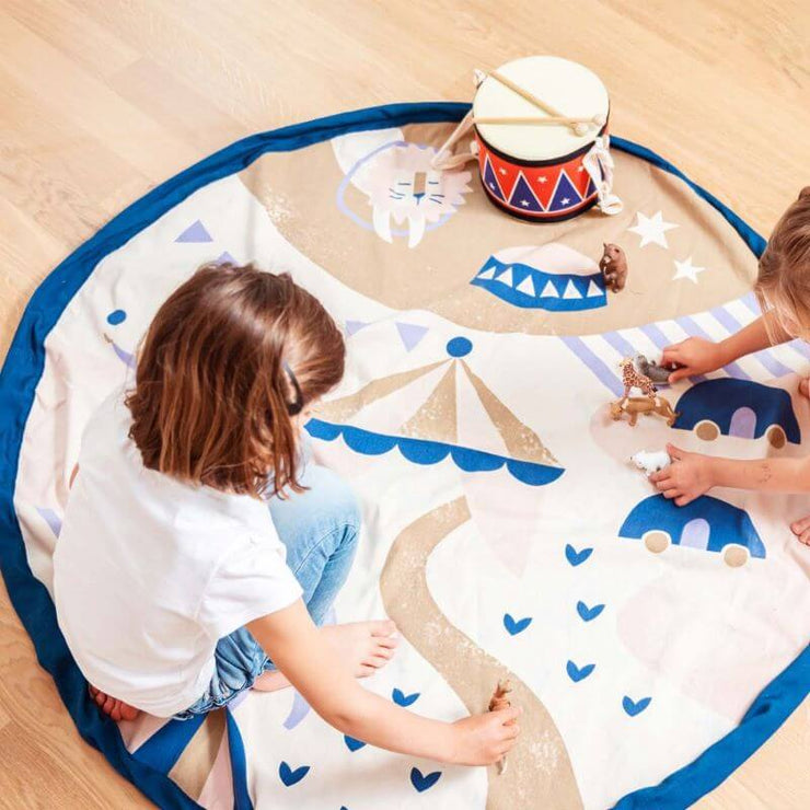 Play & Go - sac de rangement pour jouets d'enfant et tapis de jeu - Cirque 
